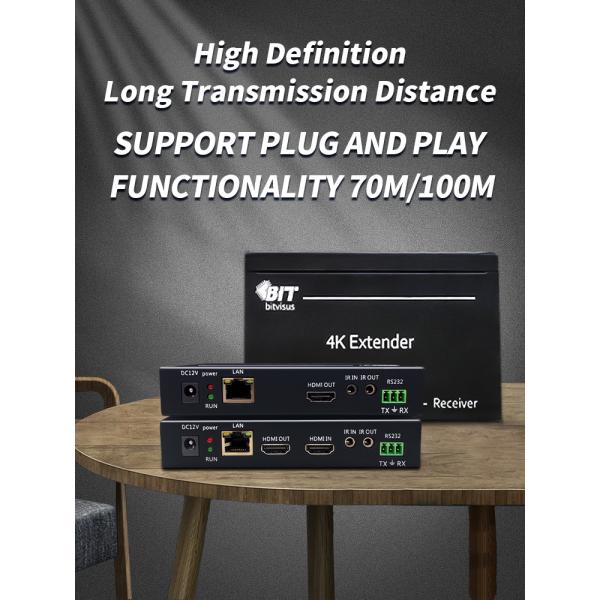 Промышленное качество 4k 100m HDMI расширитель