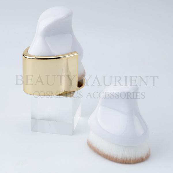 ISO14000  Private Iron Style Flat Top Liquid Foundation Makeup Brush Patented