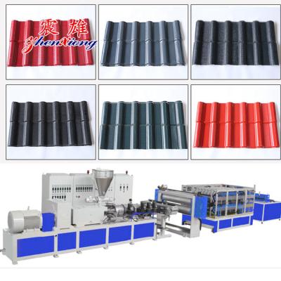 Resin Tile Plastic Foam Board Extrusion Line Precision Molding Extruded Plastic Panels