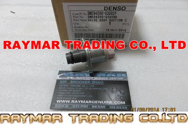 DENSO Genuine suction control valve, SCV 294200-0300 for TOYOTA 1AD-FTV, 2AD-FTV, 1KD-FTV, 2KD-FTV engine