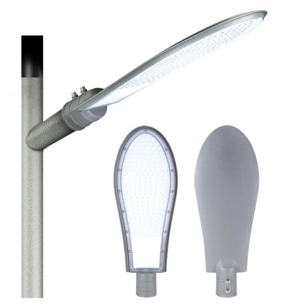 O lúmen alto integrado impermeável da luz de rua IP65 100W conduziu o revérbero exterior