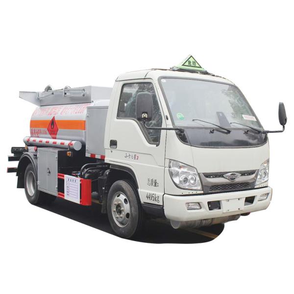 Forland Mini Truck diesel 2000l 1500L Capacity Fuel Tanker Truck With Dispenser