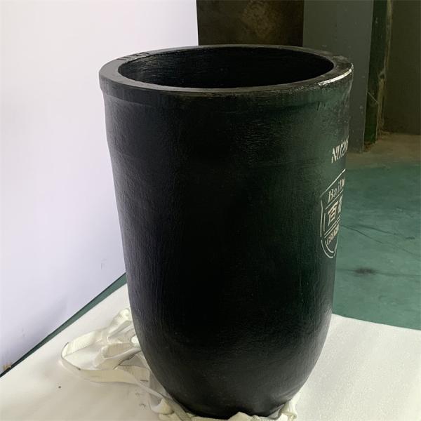 Circular Type Metal Melting Crucible Customized Large Crucible For Melting Copper