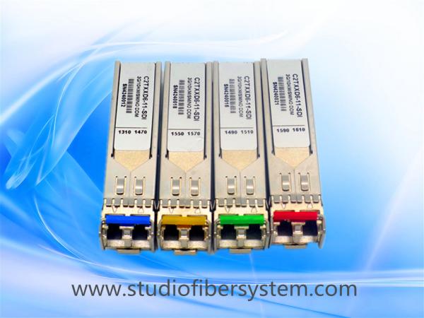 20KM dual broadcast 3G SDI Video SFP Optical Transceiver module for dual 1310nm wavelength over dual LC fiber