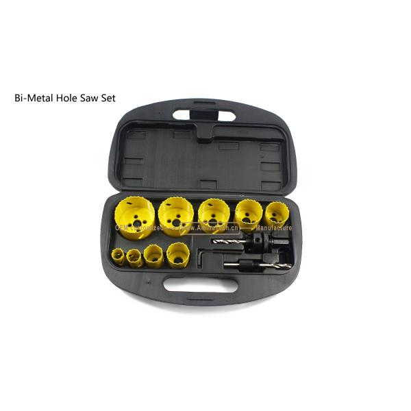 13PC Bi-Metal Hole Saw Kit,Power Tools,Drill Bits