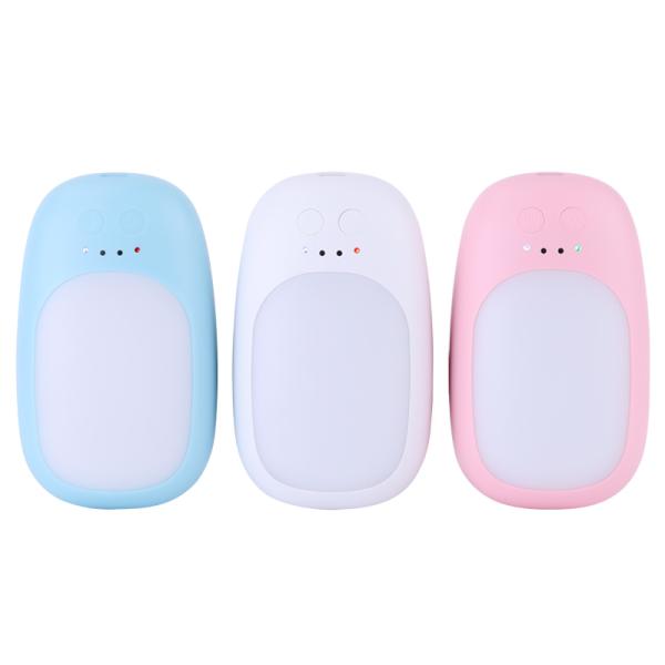 5200mAh Rechargeable Hand Warmer Power Bank 3.7V LED Light Therapy