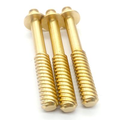 Gold Colored CNC Machining Services Head Bolts For Motorcycle Car Conversions M8 Bolts