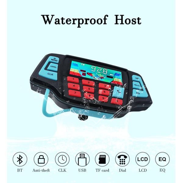 800MA Motorcycle MP3 Player OEM Waterproof Audio Amplifier