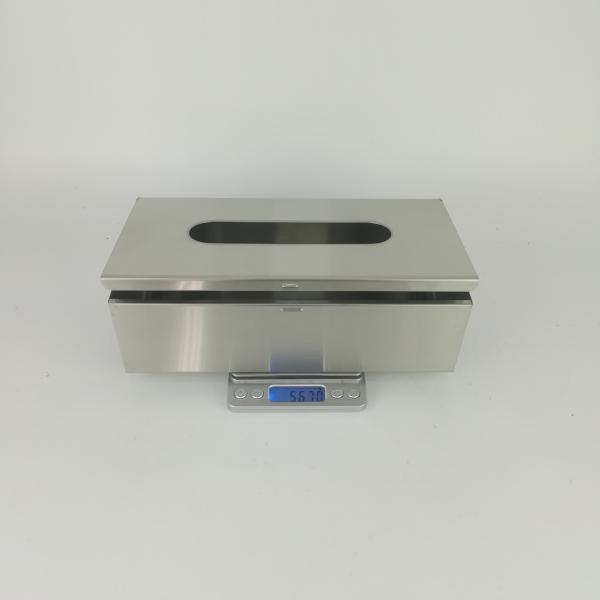 Eco - Friendly Toilet Roll Storage Box  Freestanding Use For Bathroom Vanity Countertops