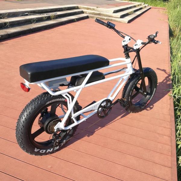 Brushless Motor Electric Off Road Bike , Electric Fat Tire Mountain Bike Max
