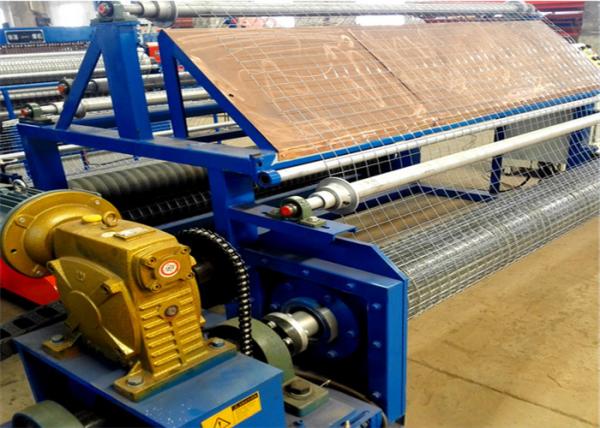 Galvanized Wire Mesh Roll Mesh Welding Machine 50KWA X 6 Low Power Consumption