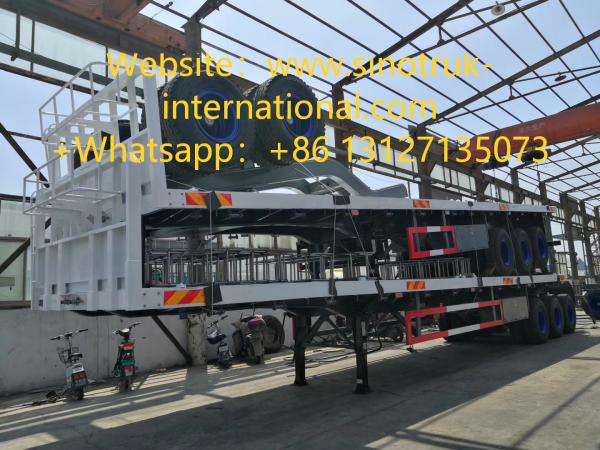 FUWA Axle 3-Axle Flatbed Trailer: Superior Advantages for 40ft Container Transport