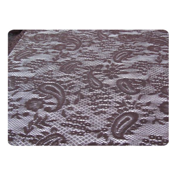 Eco-Friendly Polyester Lace Fabric , Cashew Design for Underwear CY-CT8503