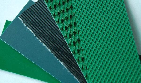 High Performance PVC Conveyor Belt For Logistics Industry / Medicine Packing