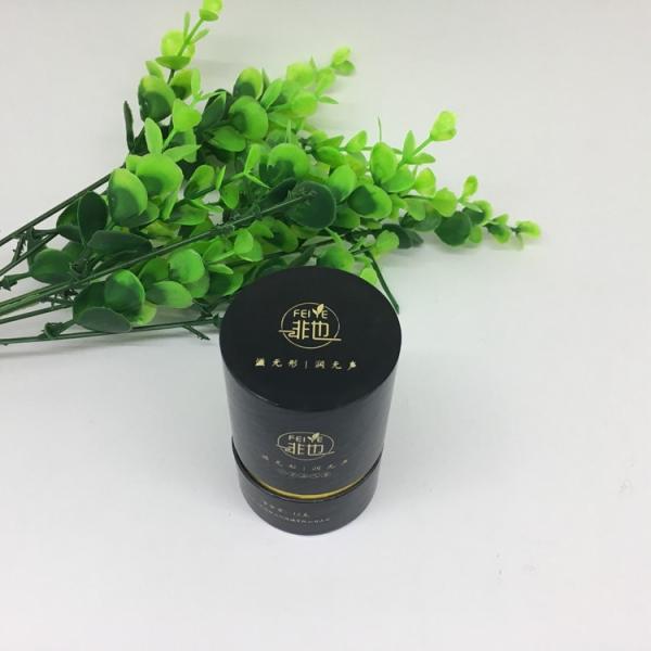 Cartuchos de papel amigáveis do empacotamento/preto do tubo de Eco com tampas