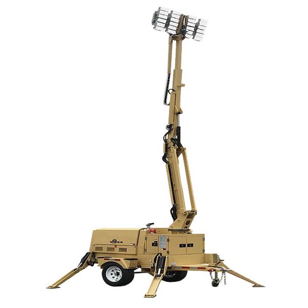 Telescopic Light Tower Lamp 360 Degree Rotation Mobile Light Tower Manufacturers