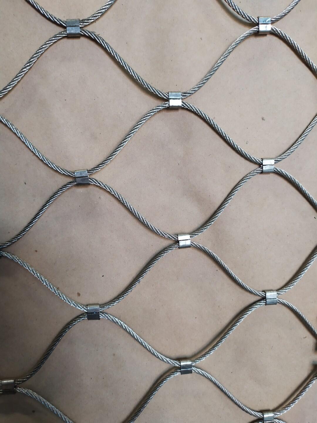 SS304 Stainless Steel Cable Mesh with High Tensile Strength, Corrosion Resistance, and Great Flexibility