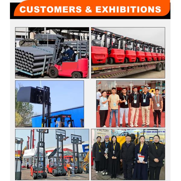 Cheap Forklift Trucks Portable Forklift Electric 4 Wheel 1 Ton 2 Ton 3 Ton Forklift Price