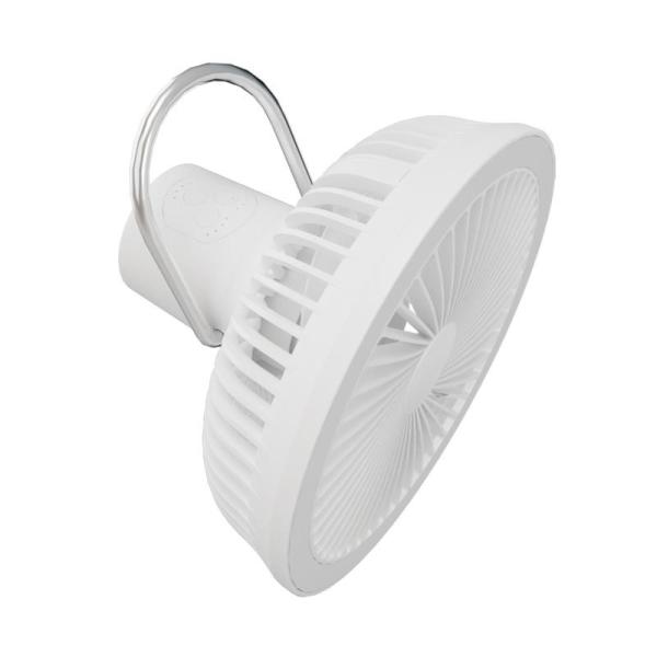 HEBRONFAN Clip On Tent Fan 10000mah Rechargeable Ridge Tent Fan