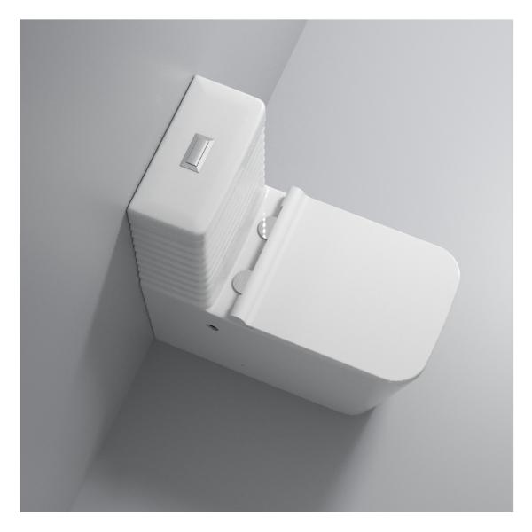 Home Hotel Restaurant Bathroom Design with Floor Mounted Toilet and Sink Sanitary Ware Set