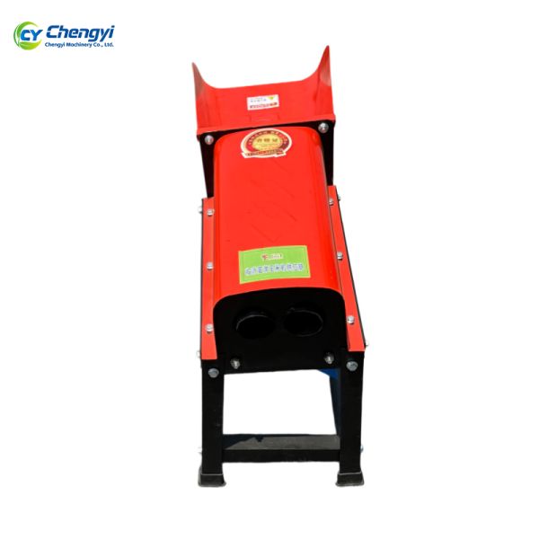 Iron Double Drum Corn Thresher Efficient Maize Depuller Unit