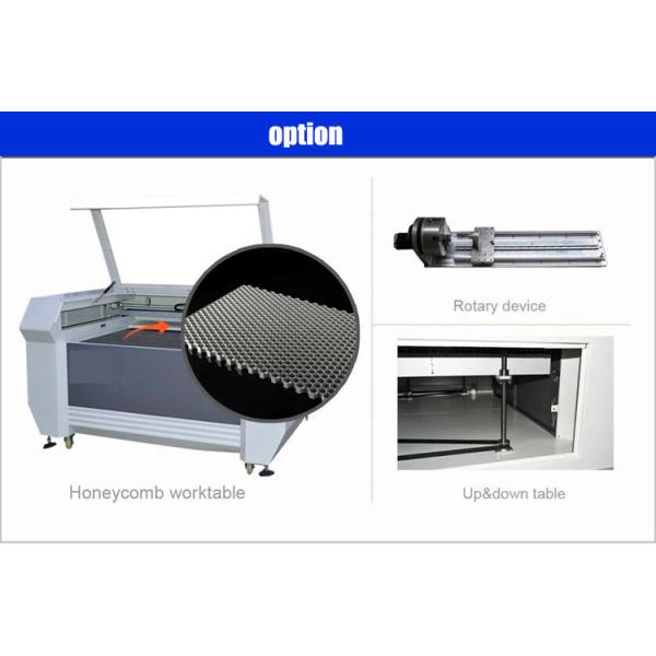 Glass CO2 Laser Engraver , Small Laser Engraving Machine 60W 80W 100W 150W