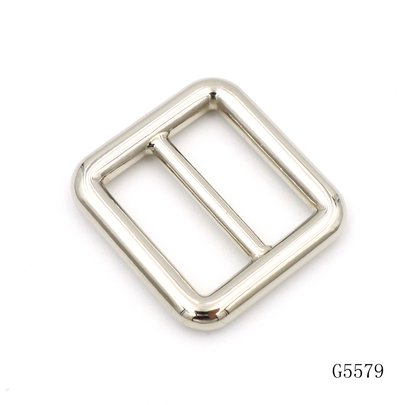 Zinc Alloy Metal Strapping Buckles OEM / ODM Tri Glide Slide Buckle For Bag And Pet Collar