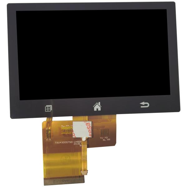 4.3 500cd/M2 Industrial Touch Screen Display With ST7262E43 IC