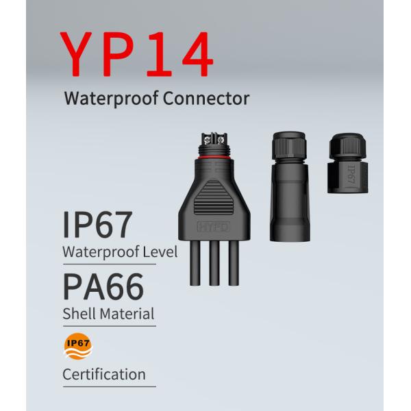 HYFD Waterproof 8.5mm PG Gland Multi Cable Connector