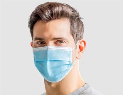 Confortable soluble dans l'eau de masque médical jetable hypoallergénique à porter
