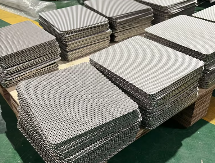 Pure Nickel Titanium Expanded Metal Mesh for PEM Electrolyzers 3*5mm