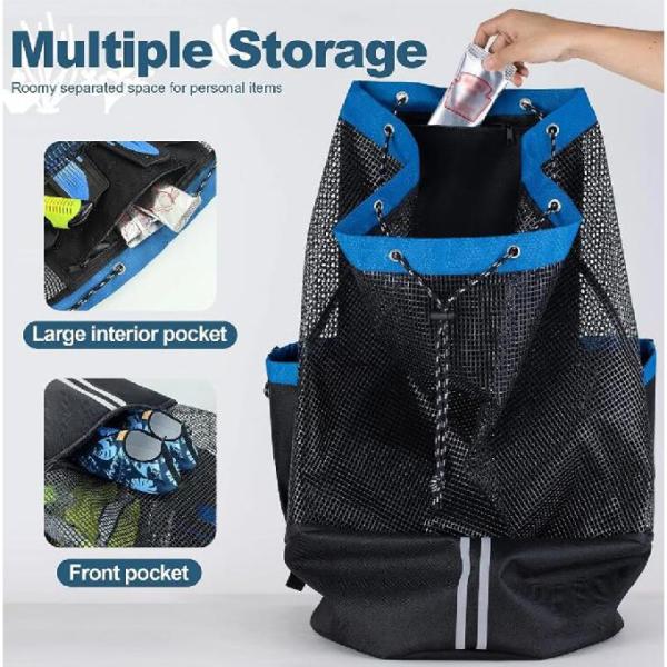 Рюкзак для плавания на пляже, плавание под водой, плавание под водой, рюкзак для подводного плавания, снаряжение для подводного плавания