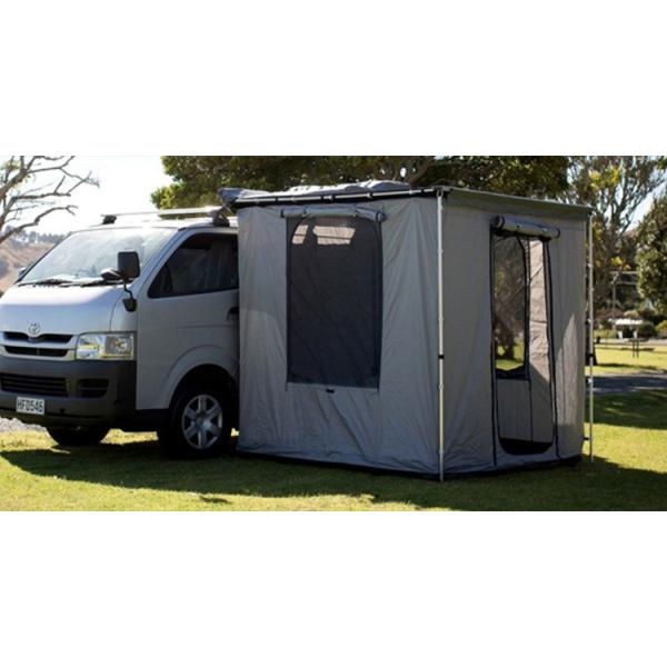 Canvas Camping Tent with Side Awning Four-Season and Breathable Fabric
