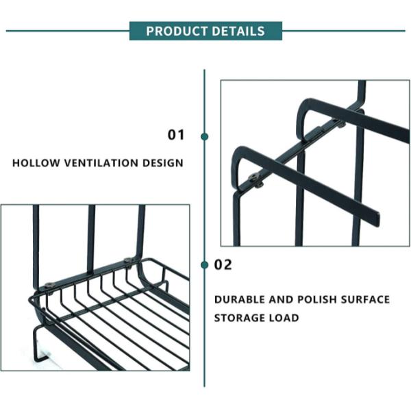 Держатель губки с лотком стока для инструмента кухни шкафа Dishcloth блюда мыла щетки губки