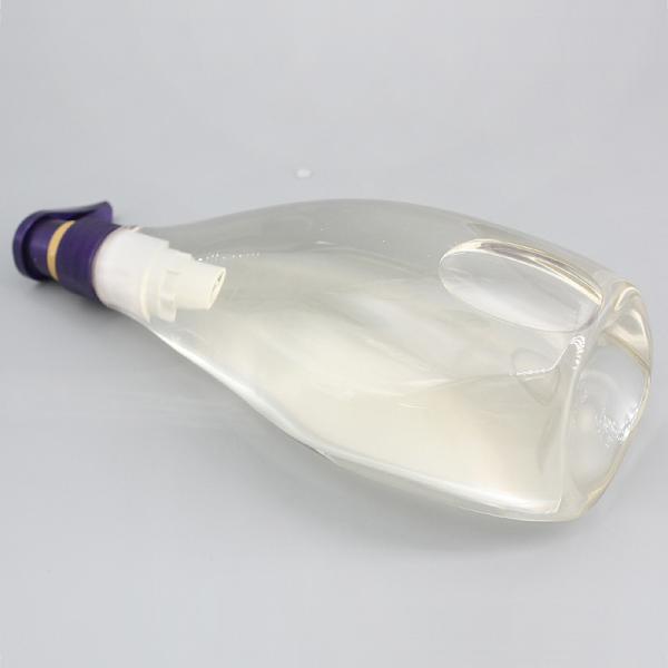 Shampoo Bottle 750ml Transparent Lotion Shower Plastic Bottle Pump Dispenser Clear Large Packaging Bottle Special Shape