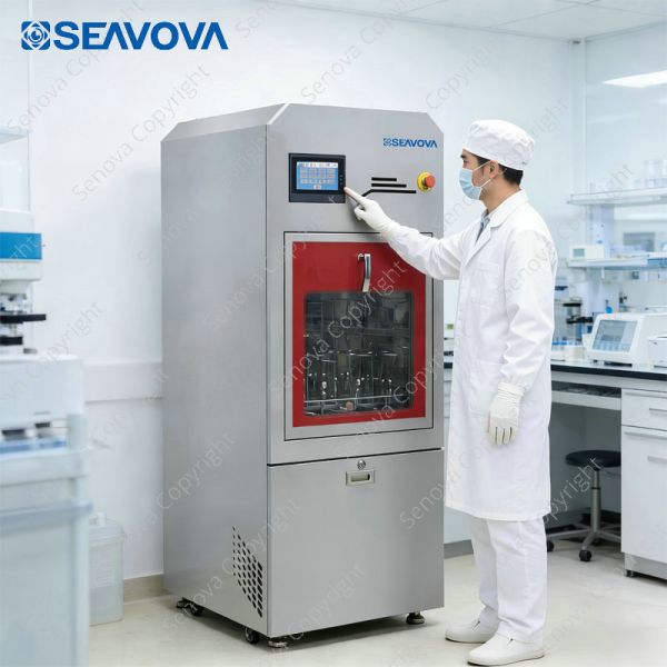 Senova Biotech Lab Glass Washer 220L Dishwasher For Laboratory Glassware