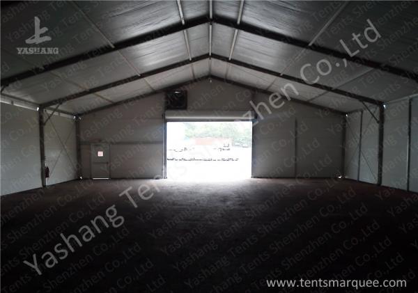 Waterproof Temporary Aluminum Alloy Frame Portable Storage Tents Warehouse Usage