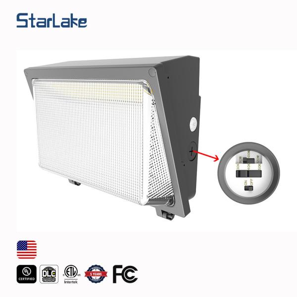 3000K-5000K Exterior Wall Pack Light Fixtures For Parking Areas / Entryways
