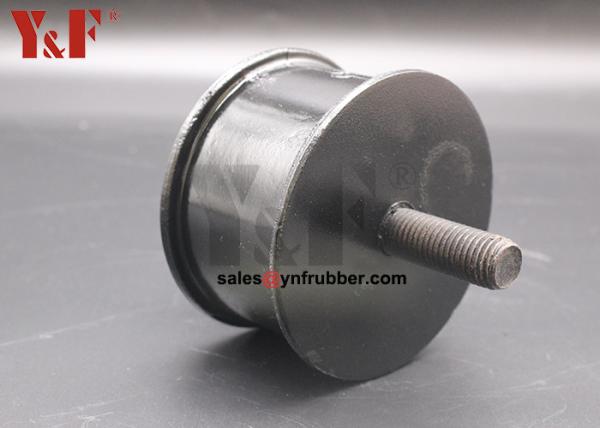 Female Cylindrical Bobbin Mounts Flexible Rubber Shock Absorber Mounts