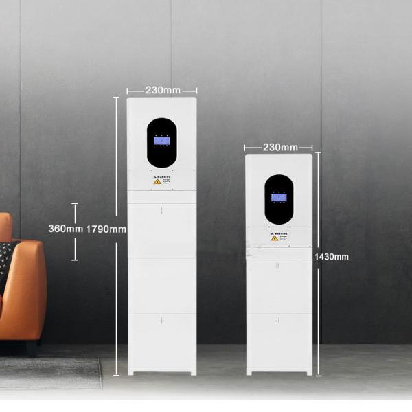 6000 Cycles Lithium Battery Storage System 100AH 200AH 300AH
