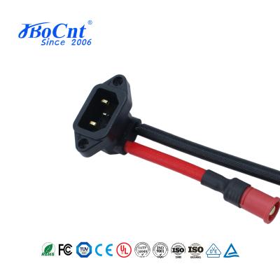 75A Panel Mounted Socket Electric Vehicle Battery Replacement Male And Female AC Power Connector C13 C14 Socket