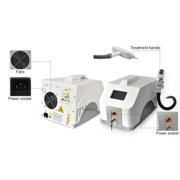 Q Switched ND Yag Laser Machine 1064nm 532nm для удаления морщин в глазах
