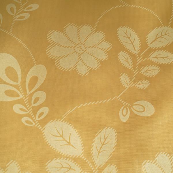 TUV certified 100% Polyester Gold Mattress Cover Fabric Light resistance