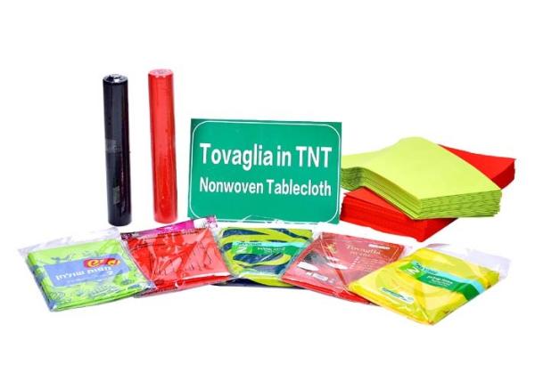 OEM PP Spunbond Non Woven Tablecloth For Restaurant Party Wedding