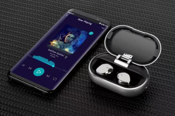Automatic Pairing Tws Wireless In Ear Earphones Buds With 800mah Charging Case