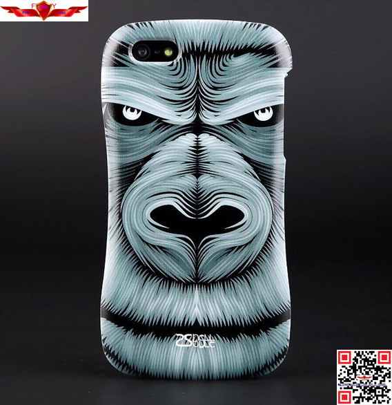 Hot Selling Private 3D Animal Aluminum Bumper Case For Iphone 5/5S With Gift Box