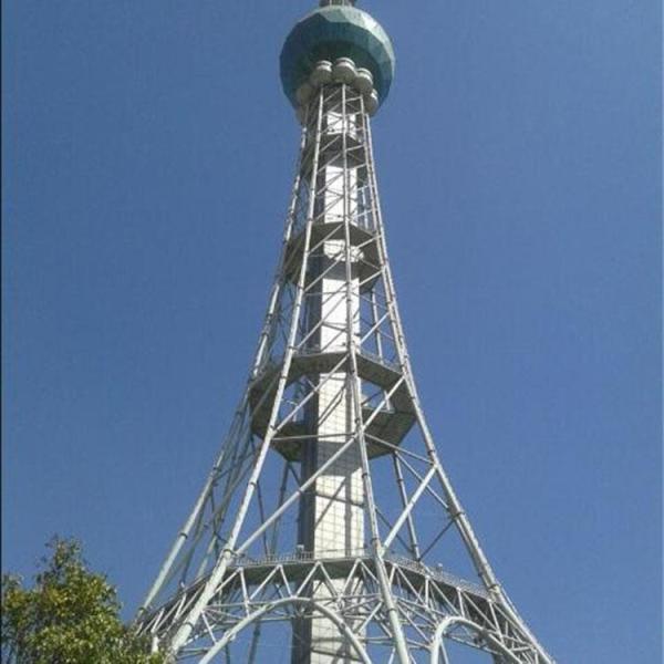 Антенны радио Fm башни связи Gsm 5g и рангоут микроволн высокий