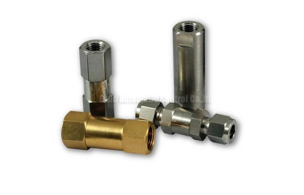 3000psi de aço inoxidável na linha válvula de verificação G1/8”, G1/4”, G1/2”