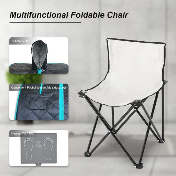 Home Infrared Portable Full Body Sauna Personal Full Body 1050W