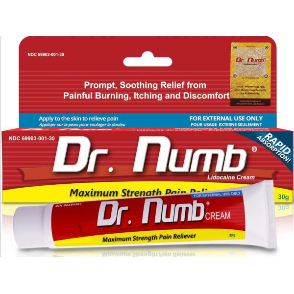 SGS Longest Lasting Numbing Cream 30g Tattoo Pain Cream Customized